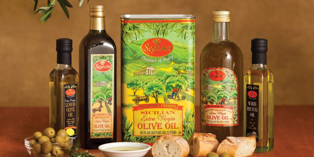 Package design for Segesta olive oils
