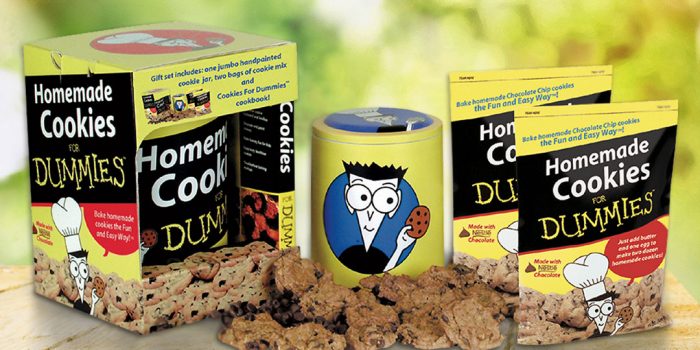 Product packaging for Homemade Cookies for Dummies by The Graphic Element