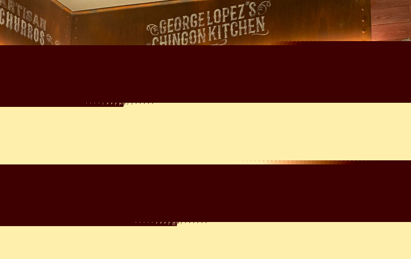 George Lopez Chingon Kitchen Walk-Up Menu by The Graphic Element