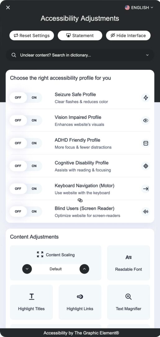 Website Accessibility Widget