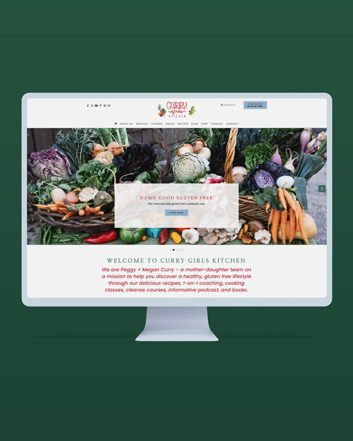 Curry Girls Kitchen Website